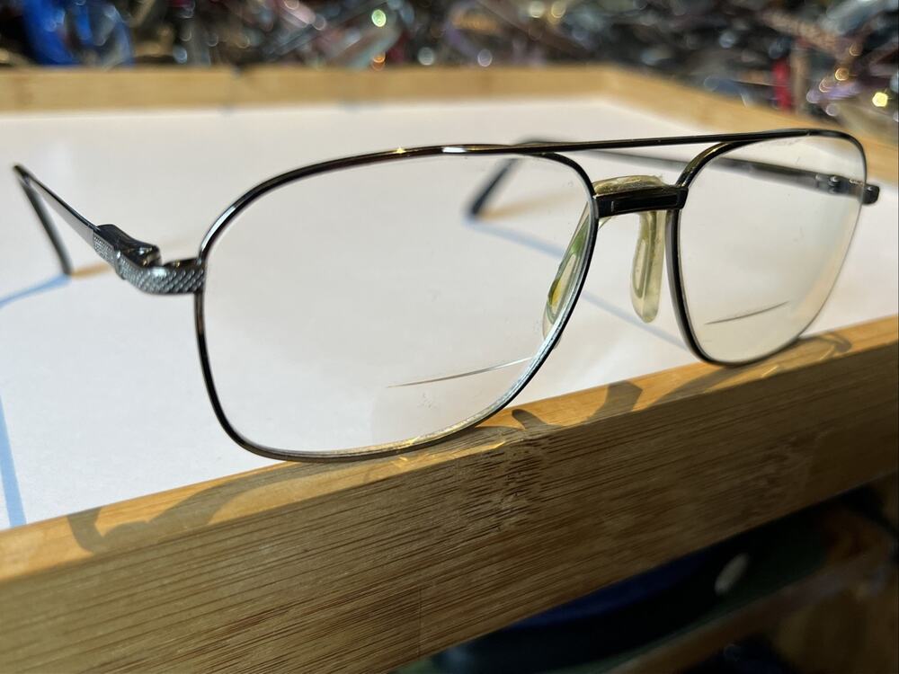 Stetson Eyewear 178 Zyloware 057 Silver Metal Eyeglasses FRAMES ONLY 57-16-140